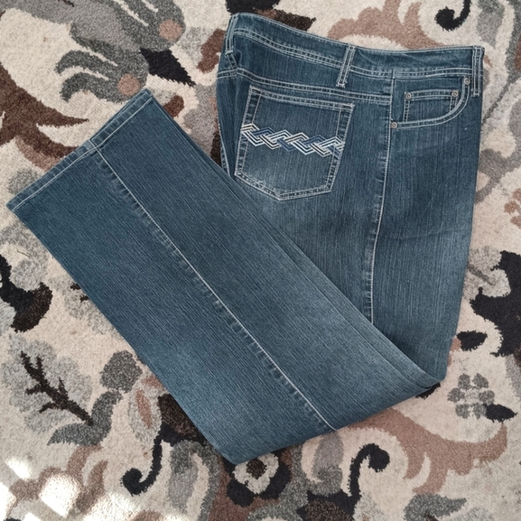 The Blues Denim JEANS Missy Size 11/12 Vintage Bootcut 32x32 - Picture 1 of 9